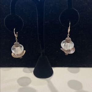 Elegant Vintage sterling silver earrings